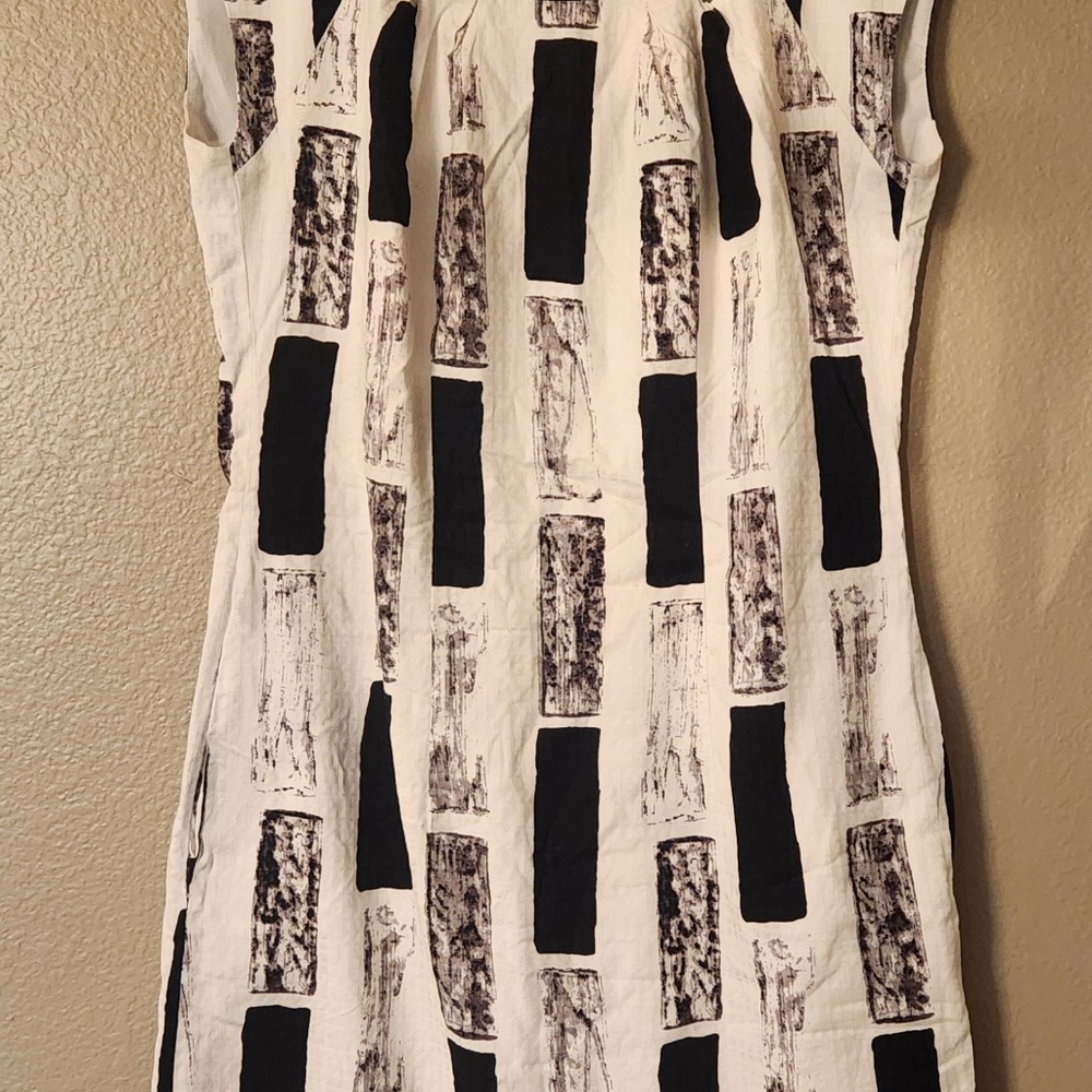 Black and White women Dress👗